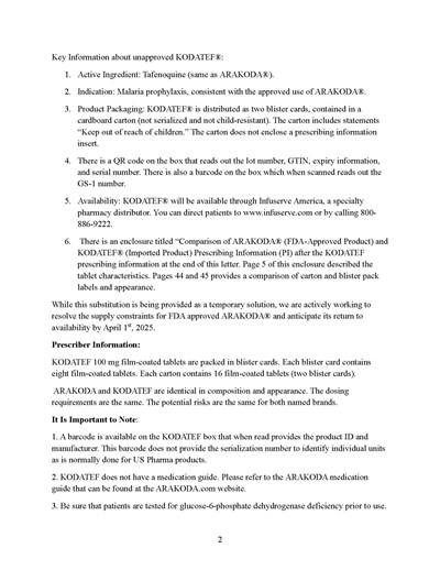 Dear Hcp Letter Page 2 (Dear Hcp Letter Kodatef 7feb2025 Page 02)
